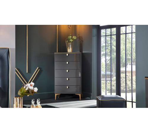 Узкий бельевой комод Carlino CARL-28