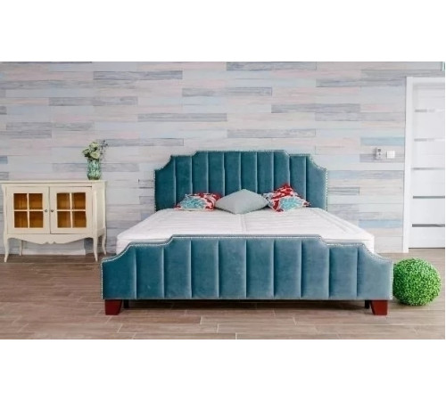 Односпальная кровать Форсайт MUR-IK-FORS с мягкой спинкой